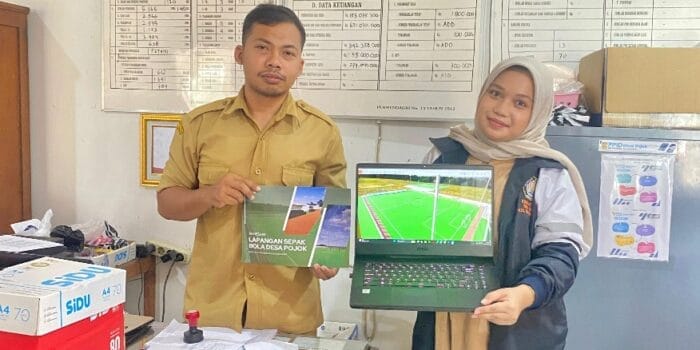 Wujudkan Ruang Olahraga yang Lebih Baik, Mahasiswa KKN UNDIP Rancang Ulang Desain Lapangan Bola Desa Pojok Wujudkan Ruang Olahraga yang Lebih Baik, Mahasiswa KKN UNDIP Rancang Ulang Desain Lapangan Bola Desa Pojok