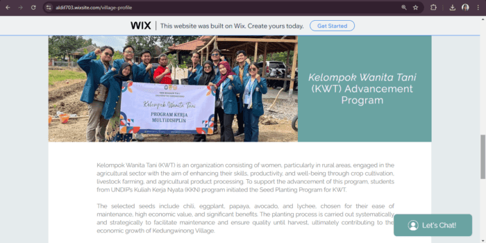 Mahasiswa KKN Undip Percepat Program KWT dan Publikasikan Kegiatan dalam Bahasa Inggris Mahasiswa KKN Undip Percepat Program KWT dan Publikasikan Kegiatan dalam Bahasa Inggris
