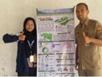 Mahasiswa KKN Undip Hadirkan Infografis Profil Desa Jangglengan dengan Stand Banner Menarik