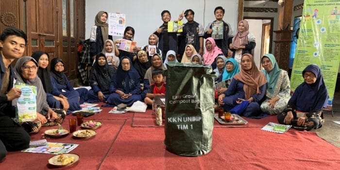 Mahasiswa KKN UNDIP Gunakan Peta NDVI untuk Pemetaan Vegetasi dan Optimalisasi Bahan Kompos