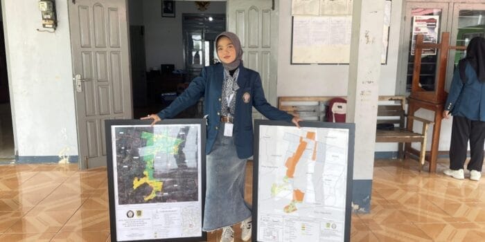 Upaya Mitigasi Bencana, Mahasiswa KKN UNDIP Sukses Hadirkan Peta Ancaman Rawan Tanah Longsor Desa Karangturi, Klaten