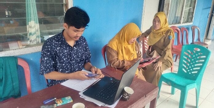 Mahasiswa Manajemen UST Jogja Berbagi Perjalanan Magang di Kecamatan Lempuing OKI, Sumatera Selatan