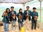 Bantu Kemandirian Pangan, Mahasiswa KKN Undip Beri Demplot dan Pendampingan Pemeliharaan Ayam Petelur Skala Rumah Tangga di Desa Sukorejo, Sragen