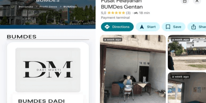Mahasiswa KKN Tematik Tim 99 UNDIP 2025 Kembangkan Identitas Digital BUMDes Gentan Melalui Platform Online