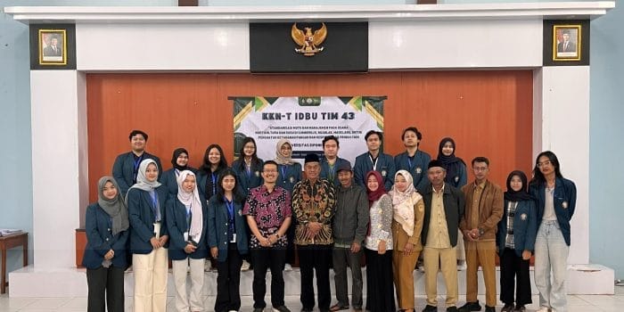 Universitas Diponegoro Terjunkan Tim KKN Tematik 43 ke Desa Sumberejo, Hadirkan Program Penguatan Ketahanan Pangan Melalui Standarisasi Manajemen dan Mutu Usaha Universitas Diponegoro Terjunkan Tim KKN Tematik 43 ke Desa Sumberejo, Hadirkan Program Penguatan Ketahanan Pangan Melalui Standarisasi Manajemen dan Mutu Usaha