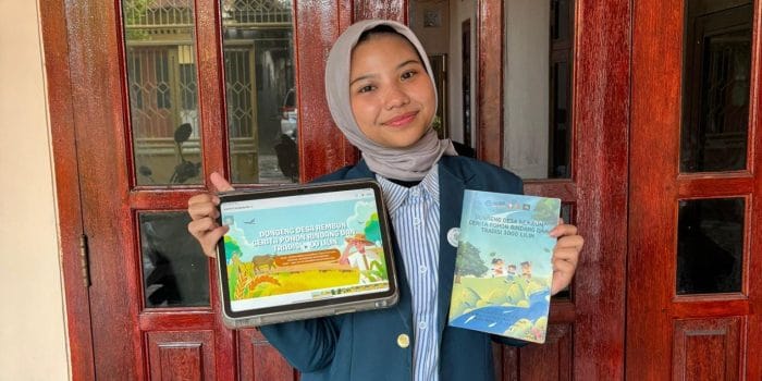 Mahasiswa KKN Undip Hidupkan Kembali Legenda Desa Rembun Lewat Video Animasi “Pohon Rindang dan Tradisi Seribu Lilin”