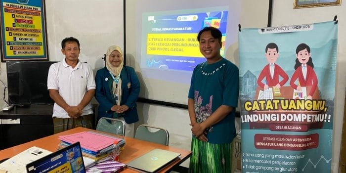 Dari Gagal Atur Uang Jadi Melek Finansial! Mahasiswa UNDIP Edukasi Literasi Keuangan Sasar Koperasi & BUMDes Blacanan