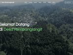 Dokumentasi beranda website Desa Kembanglangit  (1)