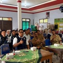 Kegiatan Sosialisasi Manajemen Usaha Kopi di Balai Desa Gedong