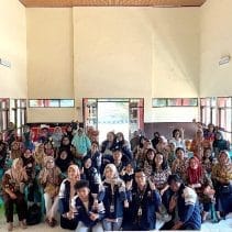 A group of people in a room AI-generated content may be incorrect.