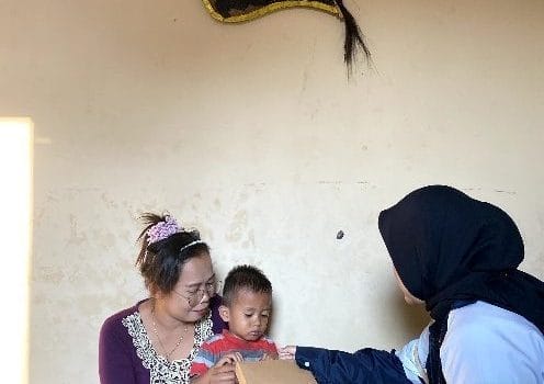 Mahasiswa KKN-T 110 UNDIP Kenalkan Daun Kelor Lewat Puding untuk Anak Stunting di Jabungan