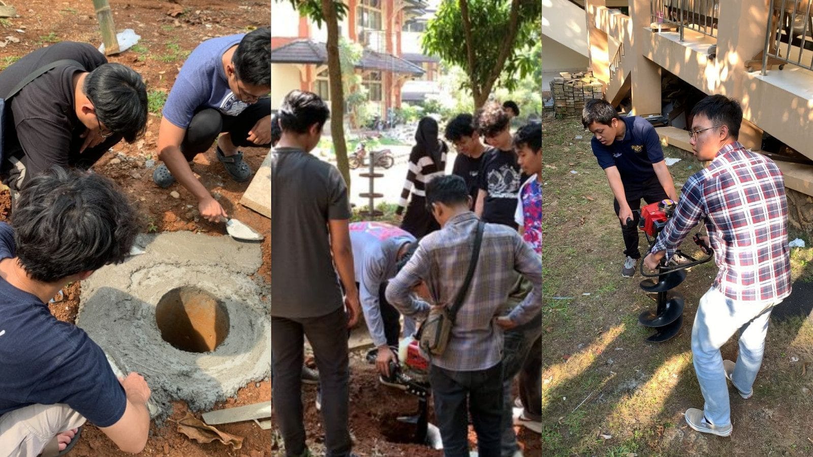 KKN-T 166 UNDIP Hadirkan Lubang Resapan Biopori, Bantu Optimalkan Serapan Air dan Ubah Sampah jadi Pupuk KKN-T 166 UNDIP Hadirkan Lubang Resapan Biopori, Bantu Optimalkan Serapan Air dan Ubah Sampah jadi Pupuk