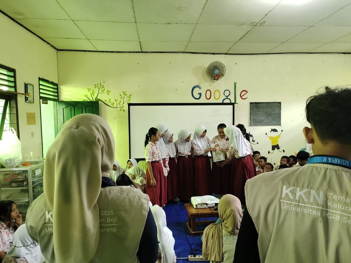 Mahasiswa KKN Upgris Kelompok 12 Menggelar Edukasi Seks Usia Dini di SDN Beji 2, Guru Apresiasi Langkah Preventif Mahasiswa KKN Upgris Kelompok 12 Menggelar Edukasi Seks Usia Dini di SDN Beji 2, Guru Apresiasi Langkah Preventif