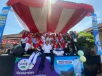 Peringatan HUT RI Ke-80 di Desa Kesongo, Gelar Jalan Sehat dan Lomba-Lomba Bersama Mahasiswa UPGRIS
