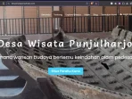 Mahasiswa KKN-T UNISVET dan UNDIP Lakukan Pemeliharaan Website Desa Wisata Punjulharjo