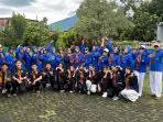 Sinergi Mahasiswa KKN UPGRIS dan Warga Bandarjo dalam Kegiatan Senam Sasana Muria