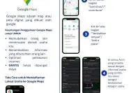 Pamflet Tata Cara Menambahkan UMKM ke Google Maps sebagai Media Promosi dan Informasi