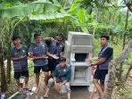 Kegiatan Pembuatan Pembakaran Limbah Sampah Minim Asap (Rocket Stove)