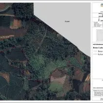 Peta Delineasi Lahan Kebun Buah