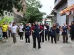 Mahasiswa KKN Kelompok 30 UPGRIS Gelar SENSASI (Senam Sehat dan Bugar Beraksi) bersama Ibu PKK Pedurungan Tengah
