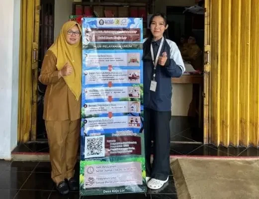 Mudahkan Warga, Mahasiswa KKN Tim 126 UNDIP Bantu Rapikan Alur Layanan Desa