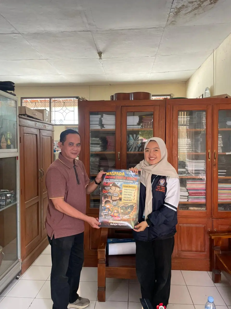 Mahasiswa KKN UNDIP Beri Edukasi mengenai Bangunan Aman untuk Siswa SD di Desa Sono, Sragen