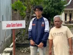 Dukung Penataan Informasi Wilayah, Mahasiswa KKN Undip Serahkan 12 Plang Jalan kepada Desa Sono