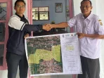 Pertegas Batas Wilayah, Mahasiswa Teknik Geodesi KKN Undip Mutakhirkan Peta Batas Administrasi Desa Rejosari