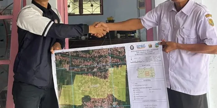 Pertegas Batas Wilayah, Mahasiswa Teknik Geodesi KKN Undip Mutakhirkan Peta Batas Administrasi Desa Rejosari Pertegas Batas Wilayah, Mahasiswa Teknik Geodesi KKN Undip Mutakhirkan Peta Batas Administrasi Desa Rejosari