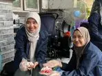 Tim Mahasiswa KKN UPGRIS Gelar Expo Kewirausahaan dan UMKM saat Pertemuan PKK di Desa Sadeng