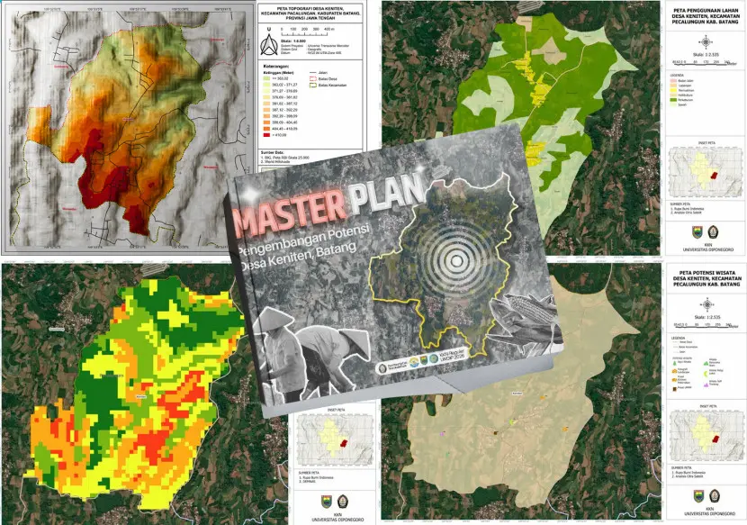 Dukung Tata Ruang Adaptif, Tim KKN Undip Susun Masterplan Desa Keniten untuk Optimalisasi Ekonomi Lokal