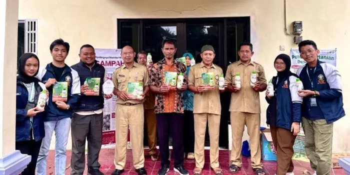 Mahasiswa Undip Hadirkan Pupuk Cair dari Limbah Bonggol Jagung dengan Pemasaran Modern Mahasiswa Undip Hadirkan Pupuk Cair dari Limbah Bonggol Jagung dengan Pemasaran Modern