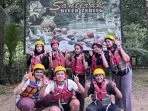 Revitalisasi Promosi Digital, Kelompok KKN Universitas Sebelas Maret (UNS) 110 Optimalkan Media Sosial untuk Geowisata Santirah River Tubing di Desa Wisata Selasari