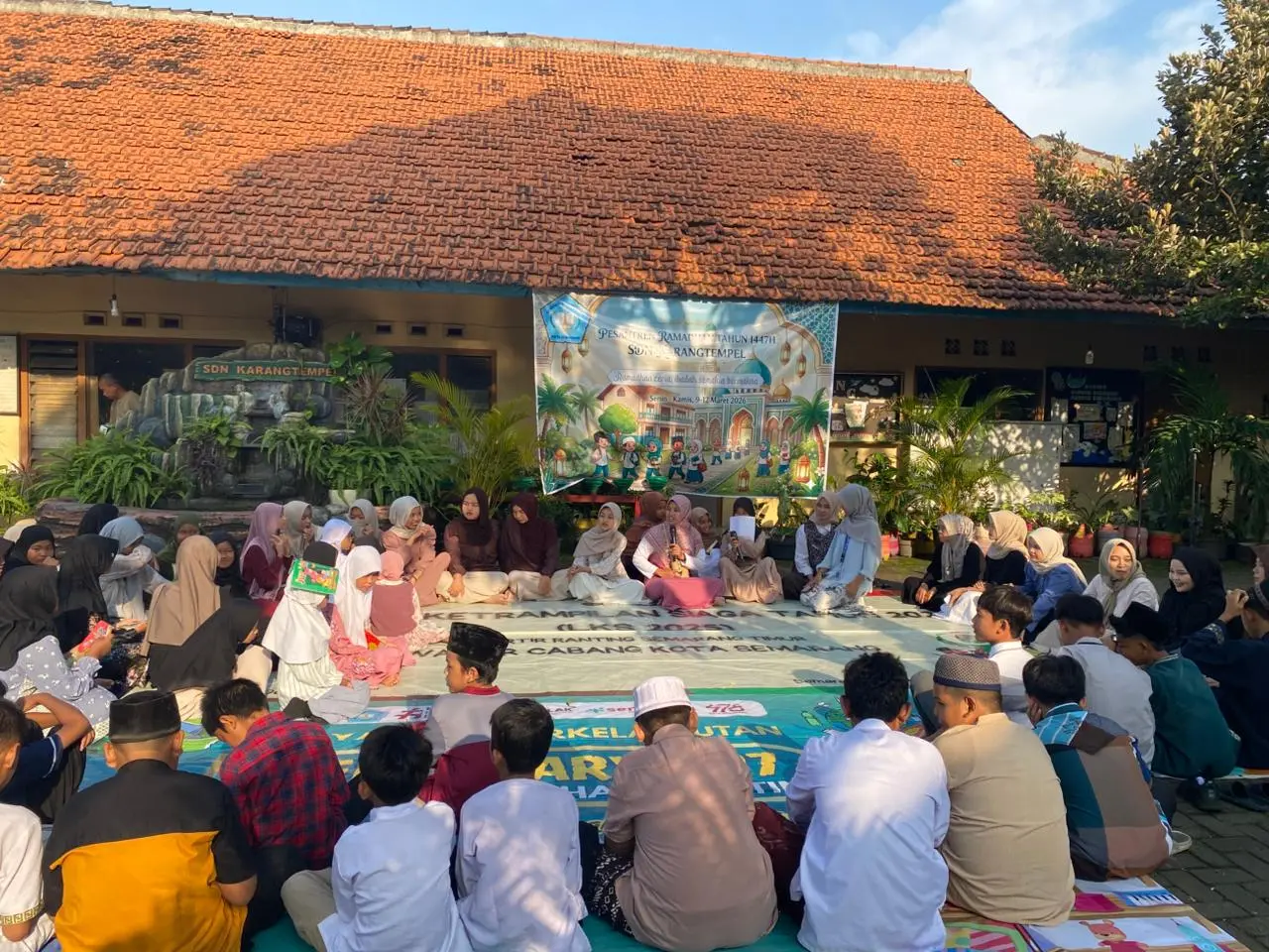 Kolaborasi SD Negeri Karangtempel dengan Mahasiswa Magang Kependidikan Universitas PGRI Semarang, Hidupkan Pesantren Ramadhan yang Edukatif dan Inspiratif