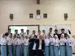 Mahasiswa Magang UPGRIS Gelar Sosialisasi Perubahan Bencana Alam Banjir Bersama Tim Pramuka SMA Negeri 1 Welahan