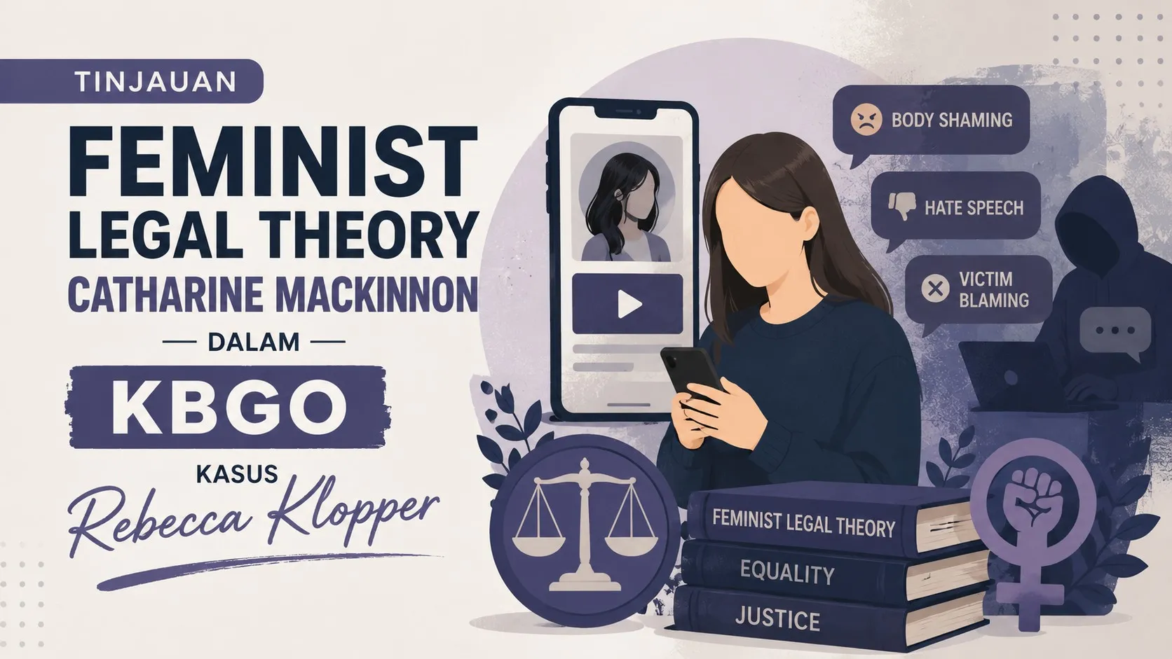Tinjauan Feminist Legal Theory Catharine MacKinnon dalam KBGO Kasus Rebecca Klopper