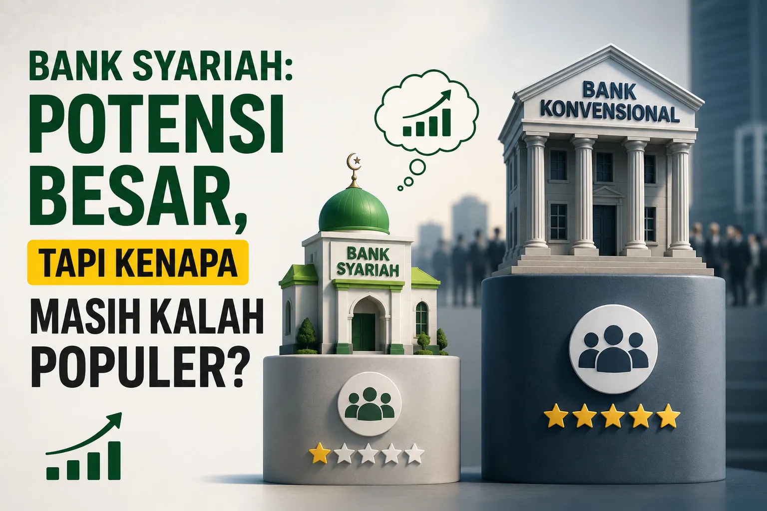 Bank Syariah: Potensi Besar, Tapi Kenapa Masih Kalah Populer?