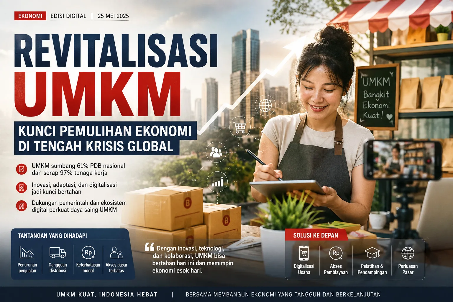 Revitalisasi UMKM Sebagai Kunci Pemulihan Ekonomi di Tengah Krisis Global