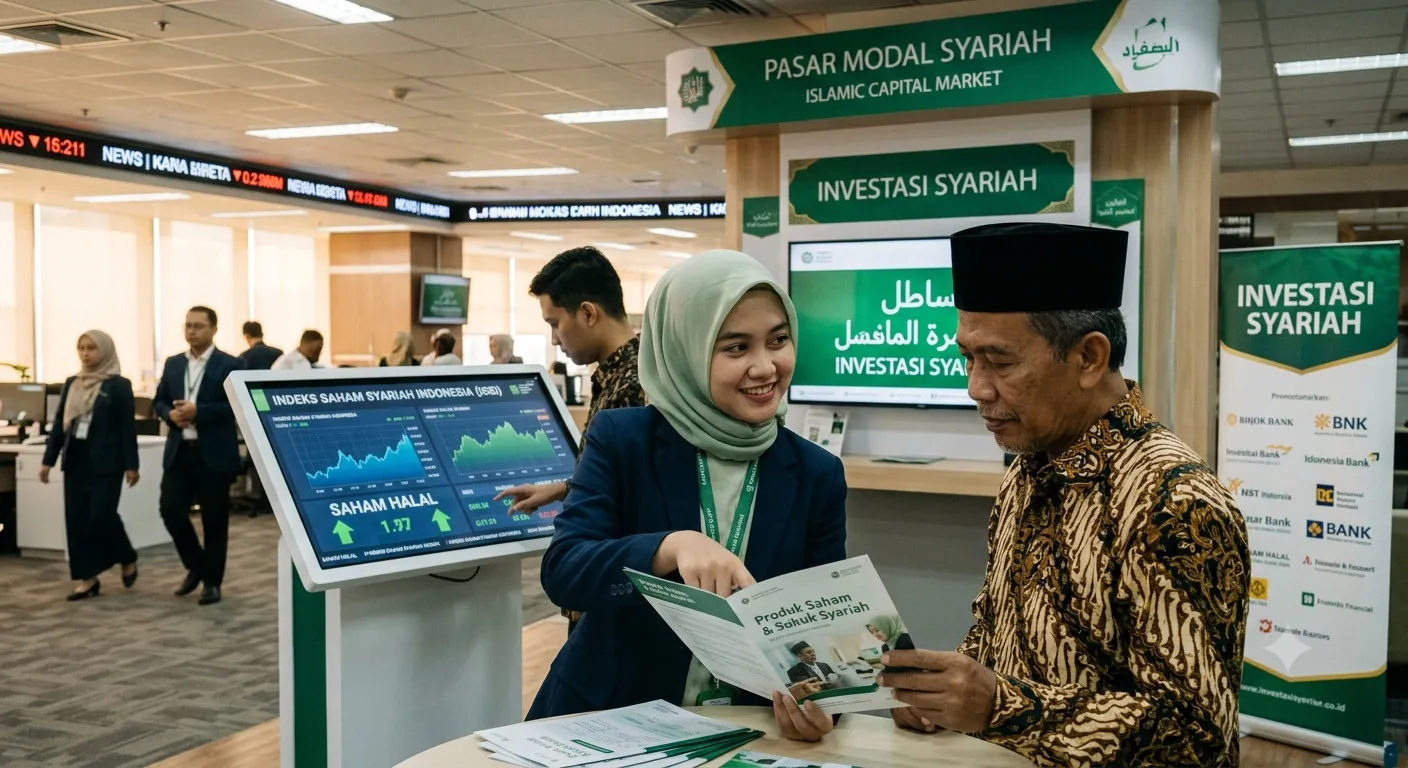 Pasar Modal Syariah Tumbuh Lebih Cepat dari Konvensional