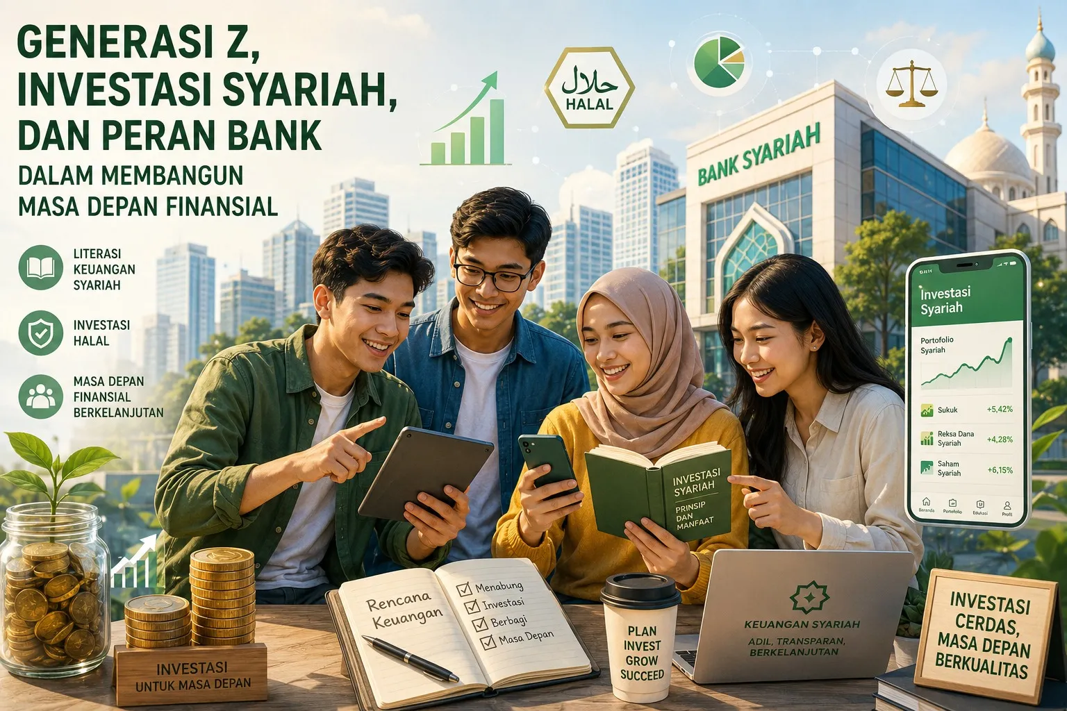Generasi Z, Investasi Syariah, dan Peran Bank dalam Membangun Masa Depan Finansial