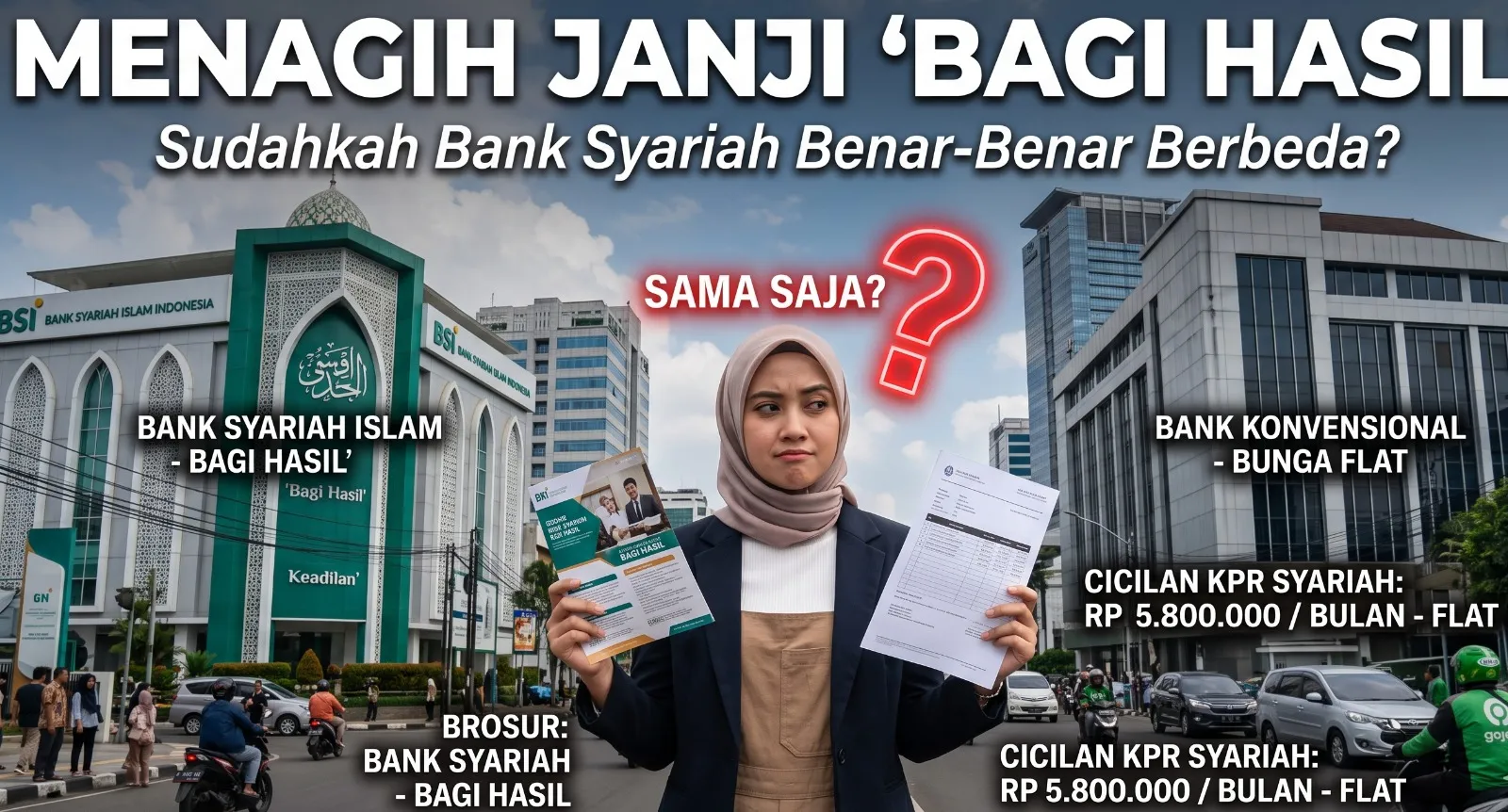 Menagih Janji ‘Bagi Hasil’: Sudahkah Bank Syariah Benar-Benar Berbeda?