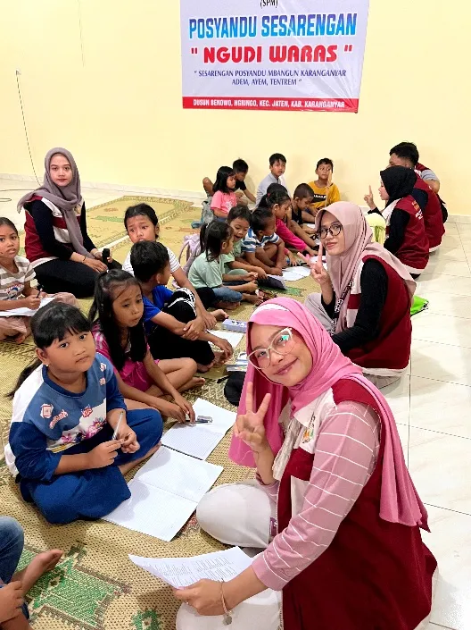 Mahasiswa PPKn FKIP UNS Hadirkan LENTERA, Ruang Belajar Menyenangkan bagi Anak-Anak Dusun Benowo, Karanganyar