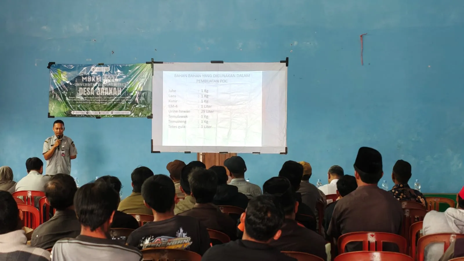 Edukasi Pengelolaan DAS dan Konservasi Lahan, Mahasiswa Tim Hibah MKBM UNS Dorong Pertanian Berkelanjutan di Desa Jrakah Bersama BPP Selo