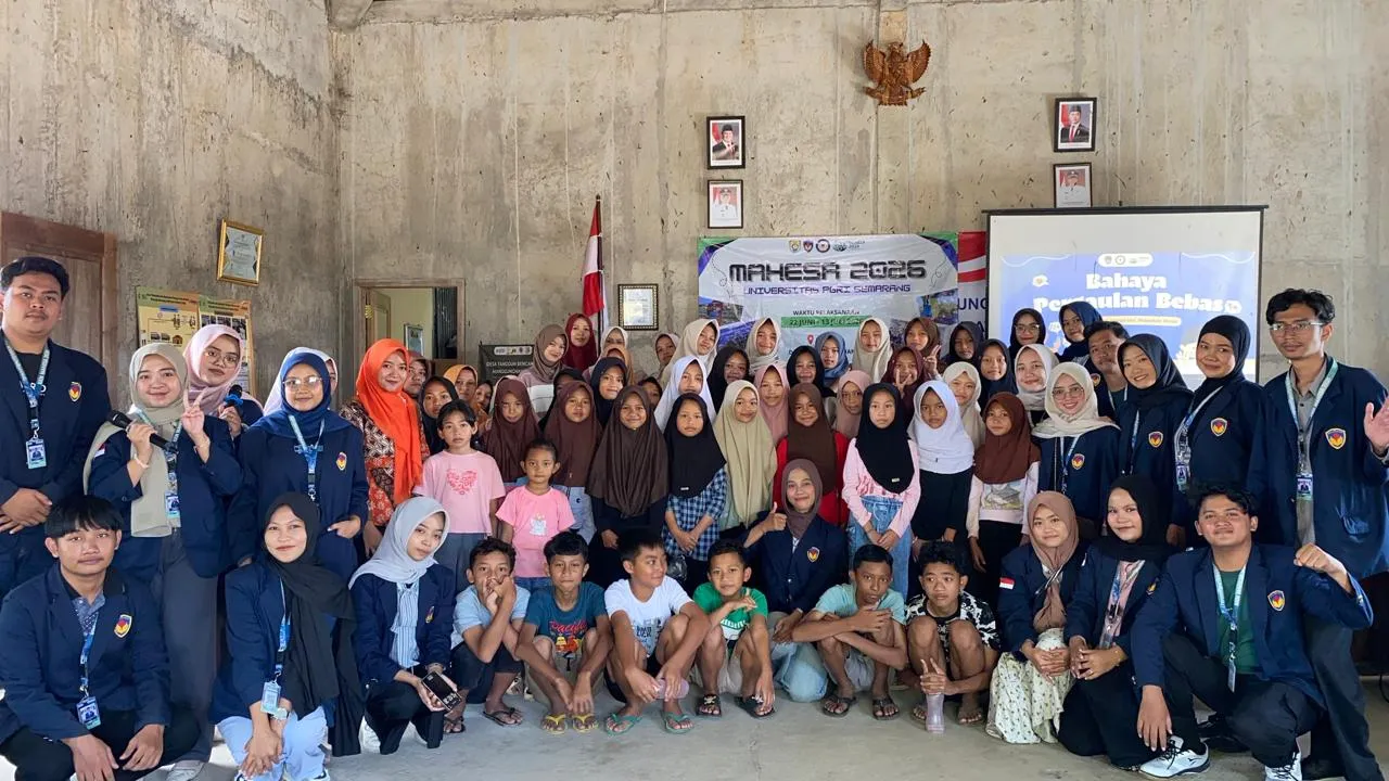 Gandeng PKD, Mahasiswa MAHESA UPGRIS Gelar Sosialisasi Bahaya Pergaulan Bebas di Manggungmangu Kendal Gandeng PKD, Mahasiswa MAHESA UPGRIS Gelar Sosialisasi Bahaya Pergaulan Bebas di Manggungmangu Kendal