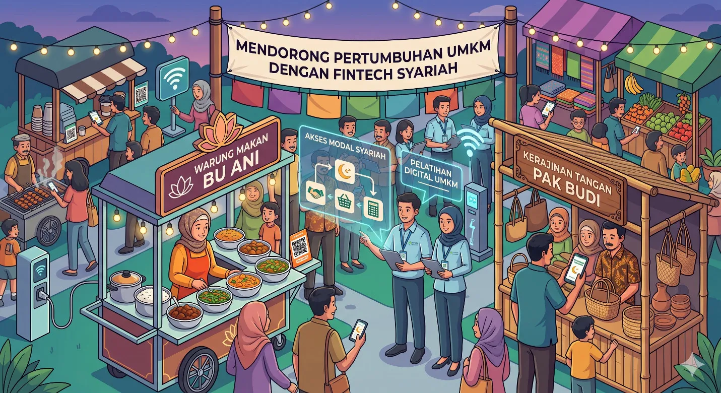 Potensi Fintech Syariah Bantu UMKM Indonesia Semakin Besar