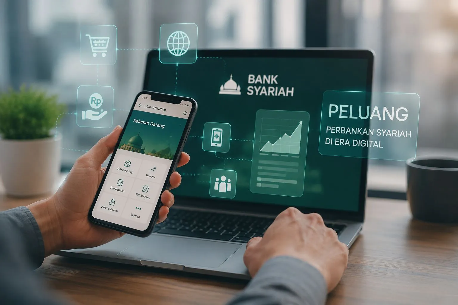 Peluang Perbankan Syariah di Era Digital Peluang Perbankan Syariah di Era Digital