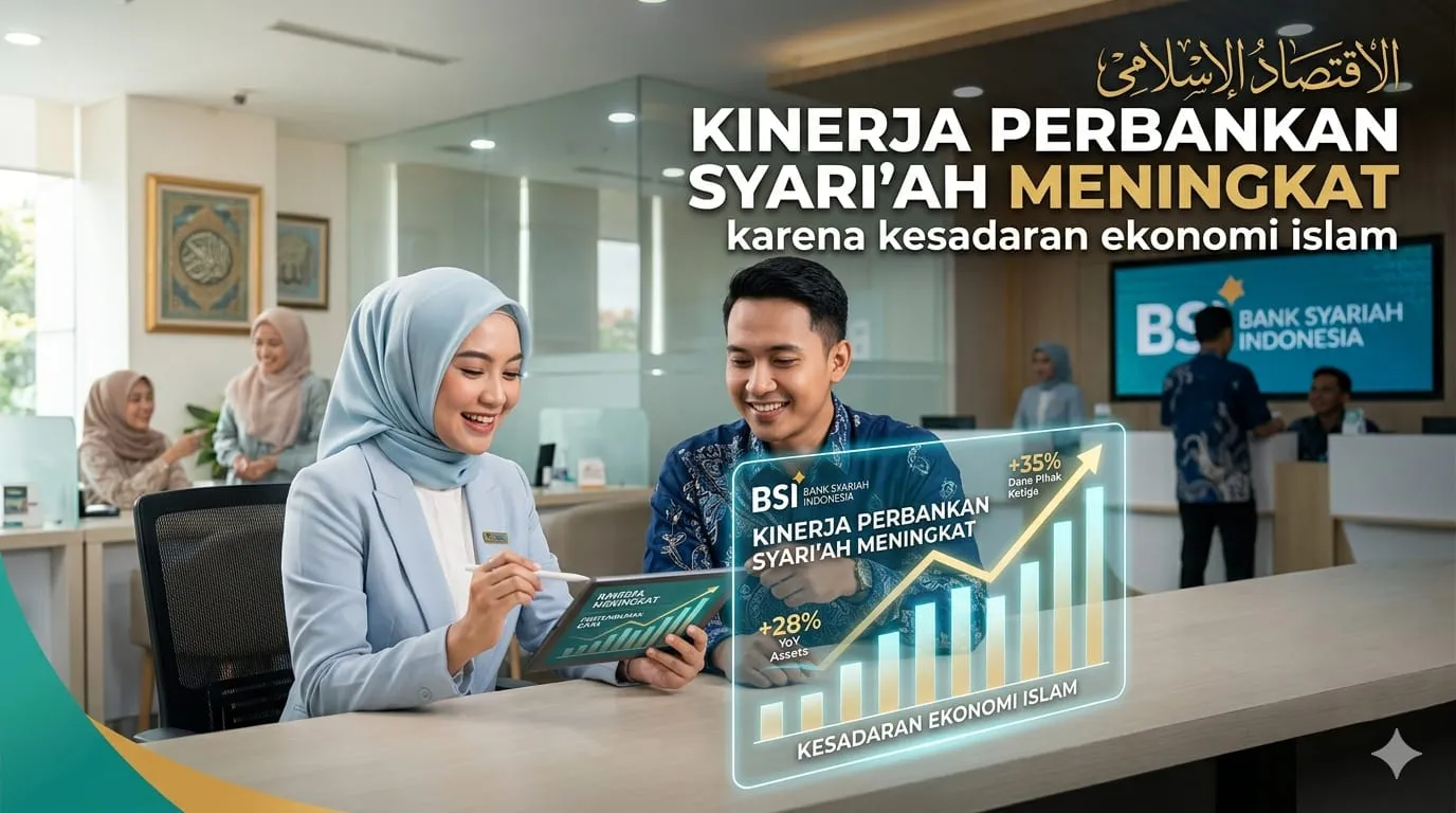 Kinerja Perbankan Syariah Meningkat karena Kesadaran Ekonomi Islam
