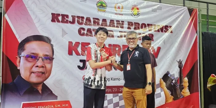 Brandon Sujanto Raih Emas Kejurprov Catur Jateng 2026, Tebus Kegagalan Dua Tahun Lalu Brandon Sujanto Raih Emas Kejurprov Catur Jateng 2026, Tebus Kegagalan Dua Tahun Lalu
