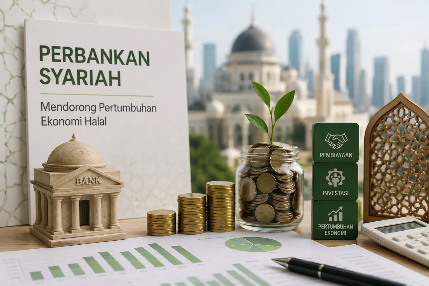 Peran Perbankan Syariah dalam Mendorong Pertumbuhan Ekonomi Halal: Lebih dari Sekadar Layanan Keuangan