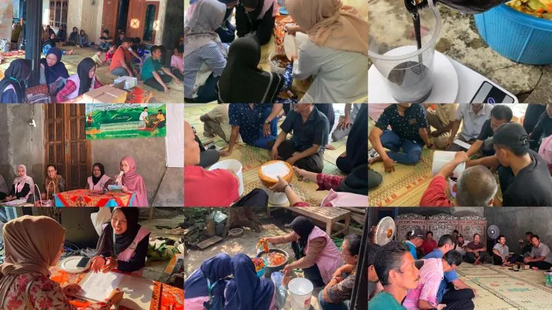 Mahasiswa KKN UNS Gelar EcoFun Project 2, Edukasi dan Praktik Pembuatan Eco-Enzyme untuk Mendukung SDGs melalui Pengelolaan Limbah Organik di Desa Tugu
